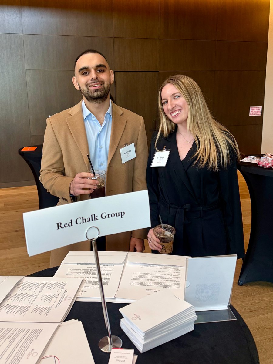 RedChalkGroup's tweet image. Red Chalk had a fantastic time at the @UChicago  Consulting Symposium last Friday. It was a pleasure meeting so many talented students and discussing what a career in consulting can look like. We're excited about the future ahead. #UChicago #Consulting #RedChalk