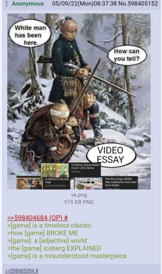 GreenTextRepost's tweet photo. What are some good video essays recently? need some listening material https://t.co/gsppzuJsQP