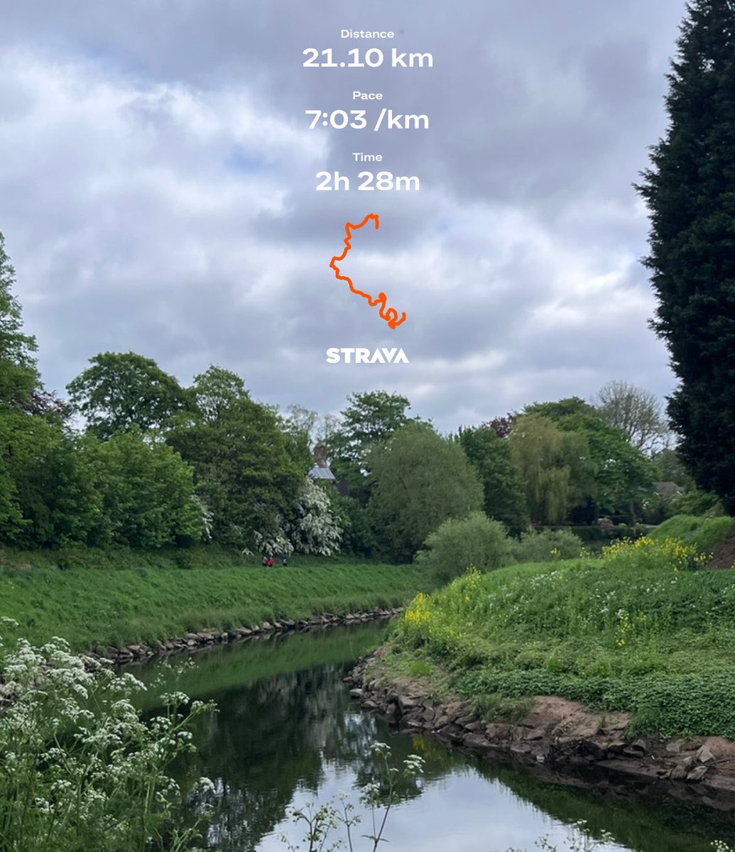 Finished my degree so celebrated by running a half marathon solo ✅🎓🏃‍♀️

A nice way to end three years of living in Manchester where I started running again during first year