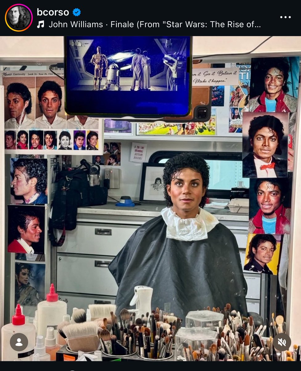 Give the makeup team their oscar immediately #MichaelMovie