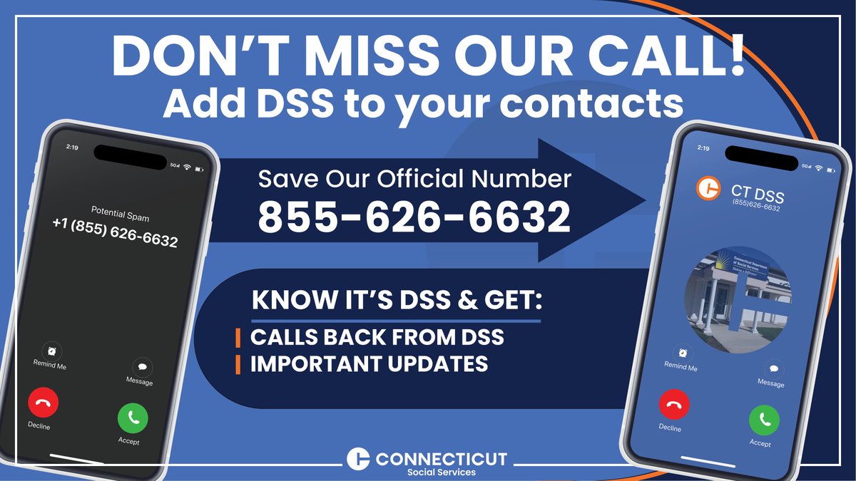 CT Dept. of Social Services tweet media
