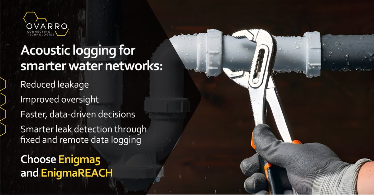 ovarro_ltd's tweet photo. What’s better for leak detection: fixed or remote loggers? The answer might be both.

Combining fixed and remote loggers delivers stronger results than relying on either alone.

Read the article: https://t.co/cr0rX5TU7g https://t.co/VgrUm7B8gz