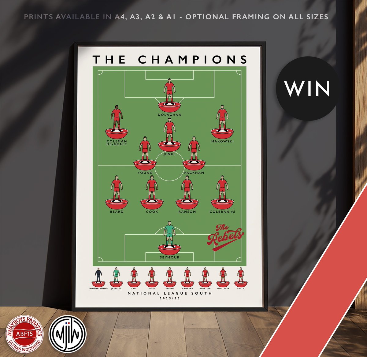 FanzineRebels's tweet photo. Calling all Rebels 🔴⚪

@matthewjiwood Has kindly donated one of his prints to win as a prize. All you need to do is follow his page and retweet to win.

The winner will be announced over the next week chosen at random 🏆 https://t.co/YeF4HxXrjA