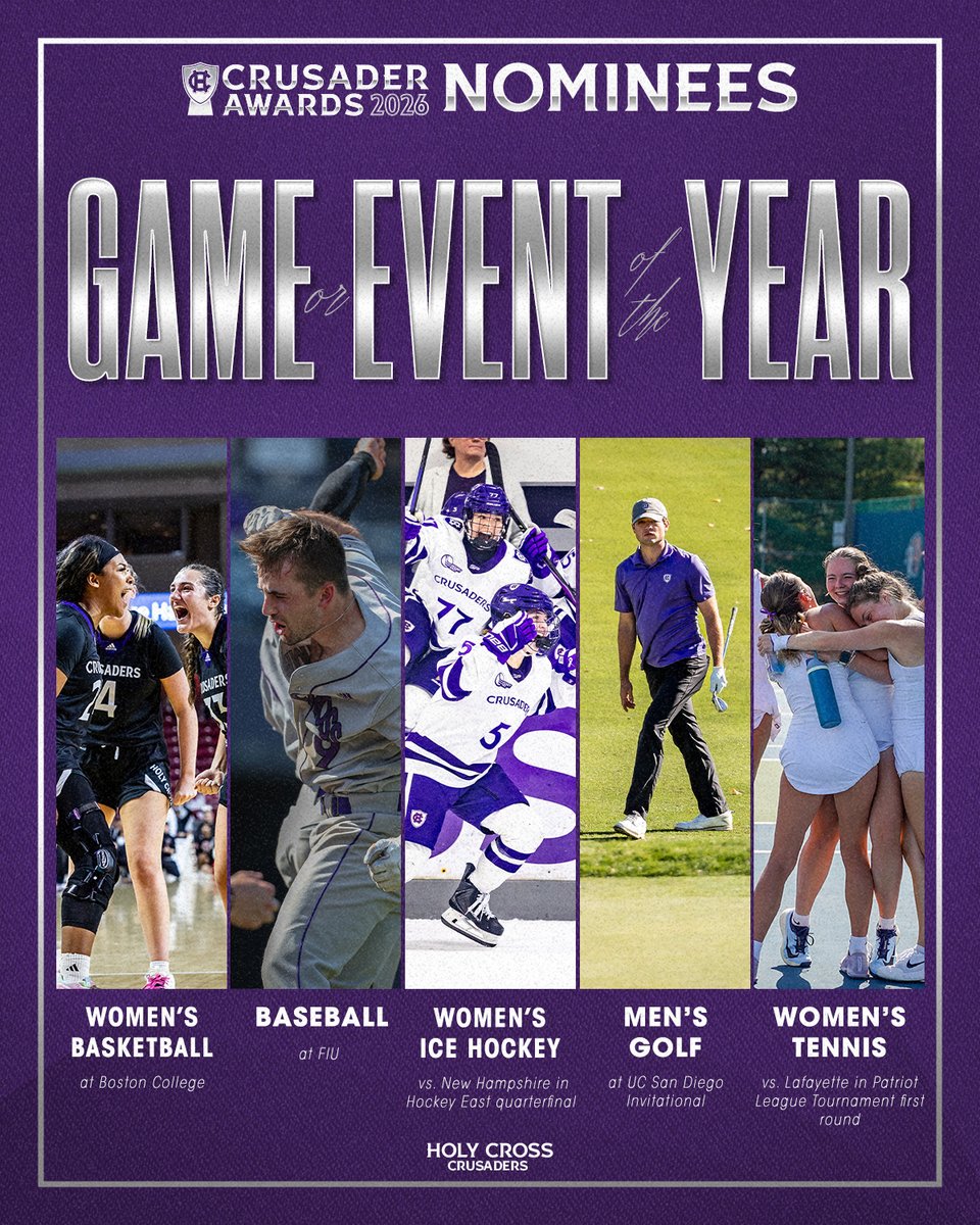Holy Cross Athletics tweet media