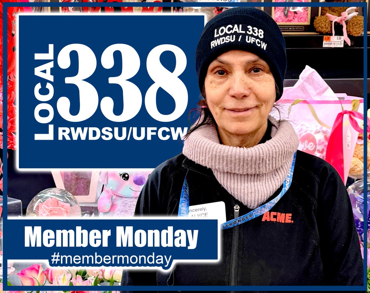Local338's tweet photo. #MemberMonday Alice Schmidt is an 11-year member working at ACME Markets in Mahopac! https://t.co/Gu8bDHUgwG