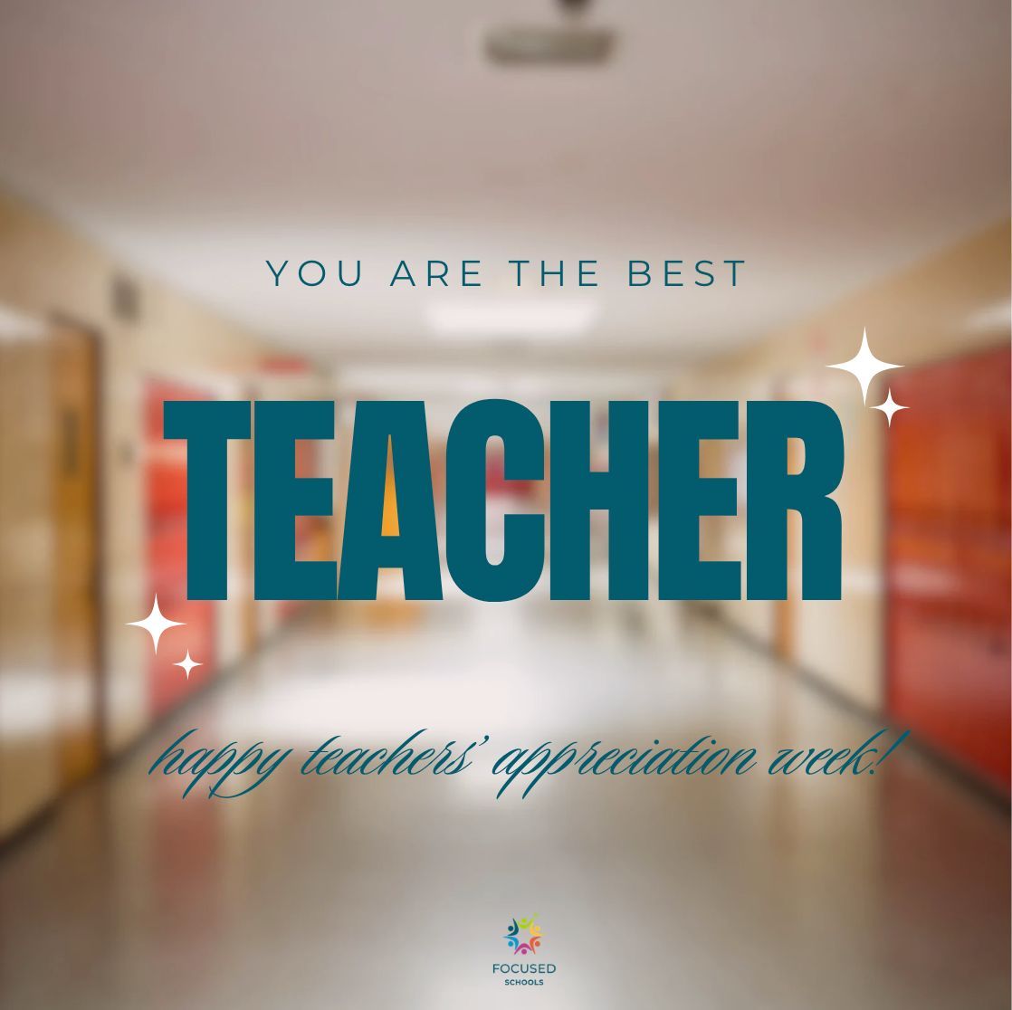 focusedschools's tweet image. You show up. You adjust. You keep going—no matter what the day brings.
That matters more than most people will ever fully see. Happy Teacher Appreciation Week!  #TeacherAppreciationWeek #TeachersMatter #ThankATeacher #EducationMatters