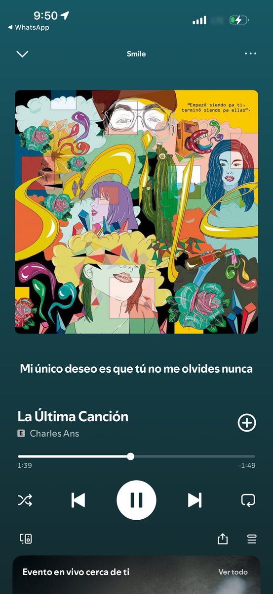 Latarjet's tweet image. Charles Ans en León 😌🙌 vamos a cantar mis corazones rotos y a recordar #smile