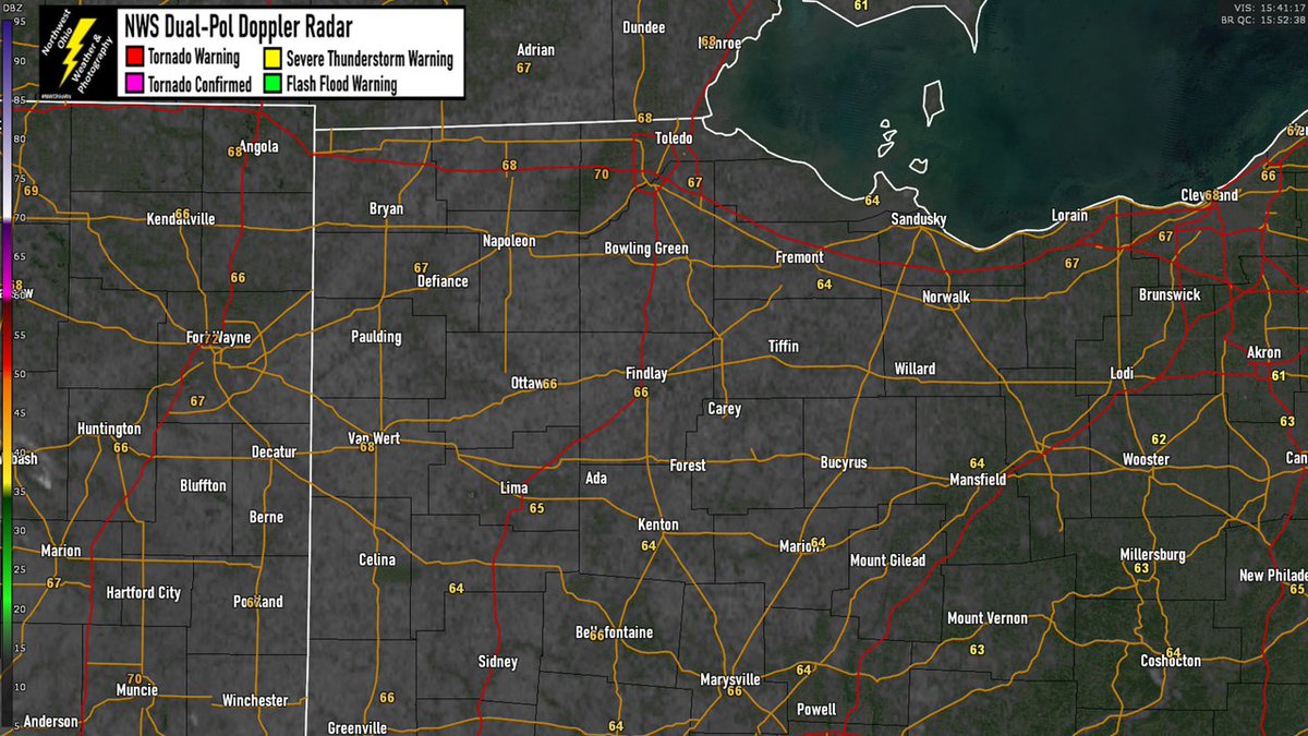 NWOhioWeather's tweet image. Clear skies at midday. Temperatures rising into the mid 60s and low 70s. #OHwx #weather