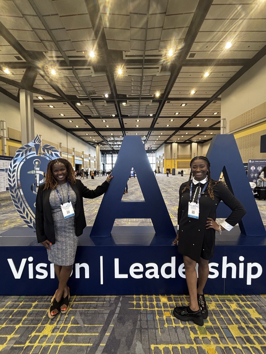 DrMuyiwaWinnie's tweet photo. What a privilege to be back at the #AATS , this time as a future CT surgeon. I’m incredibly thankful to @AATSHQ for making this happen. Excited to hit the ground running in a few weeks! https://t.co/rsGFePgzhO