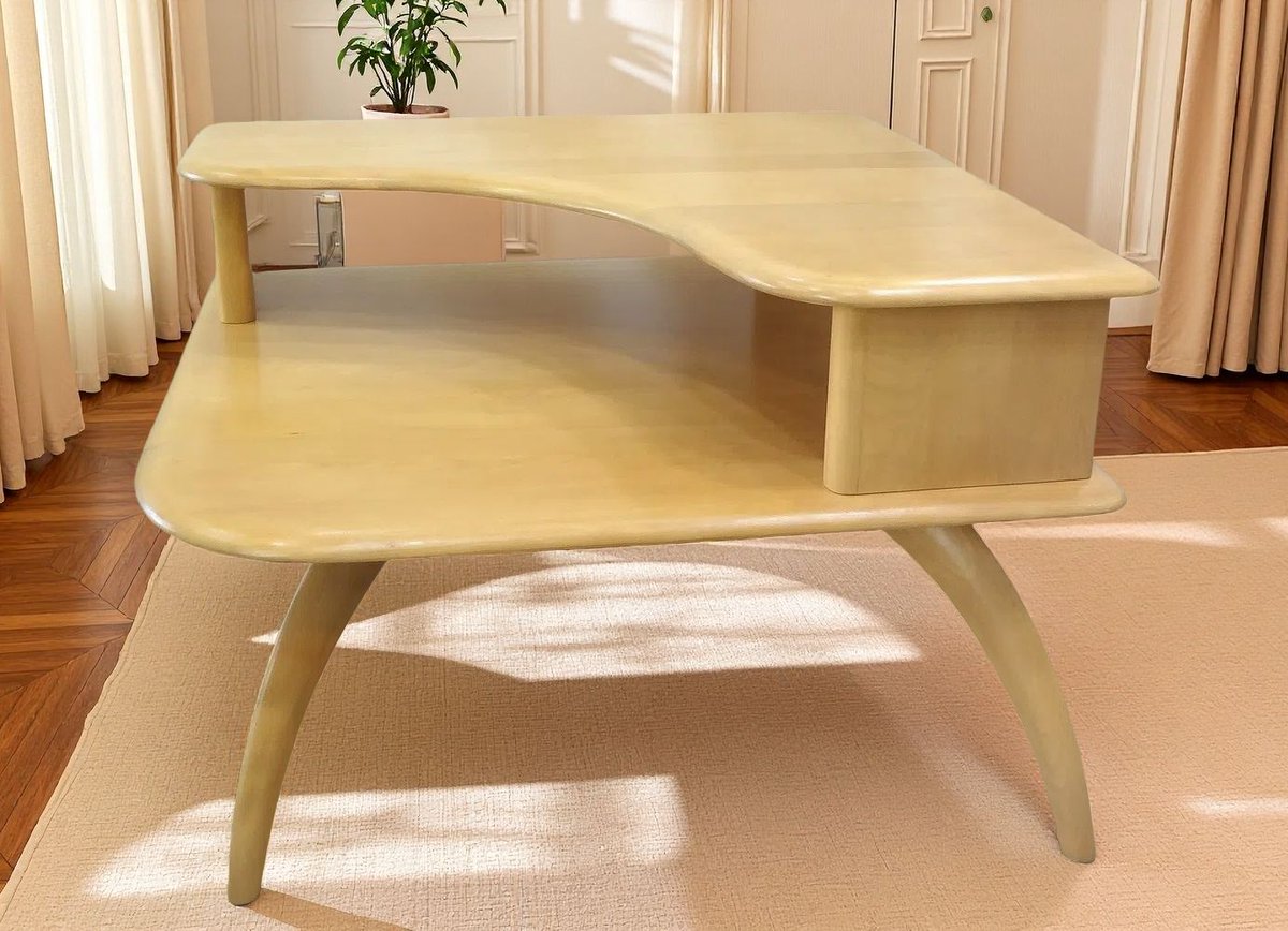 ArtToLife1's tweet image. Heywood Wakefield corner table refinish buff.ly/a8YxKyt  
#heywoodwakefield #tables #furniture #losangeles