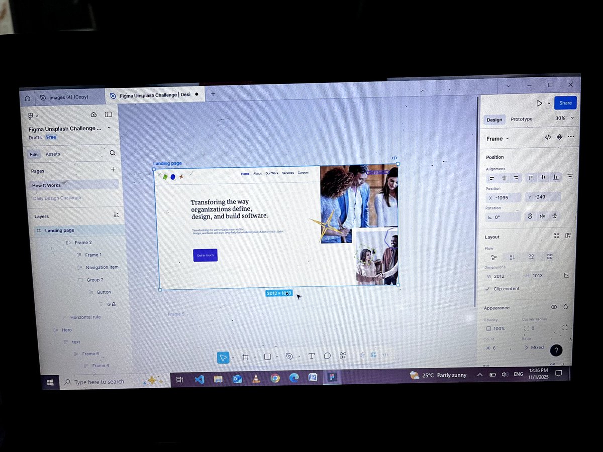Eddyyy_10's tweet photo. Yay!!!😃 walk with in my ui/ux journey  Here i  practiced my first responsive landing page... My LORD JESUS CHRIST did it.
#uiux #landingpage #uidesignpractice https://t.co/ldDDLKBPz2