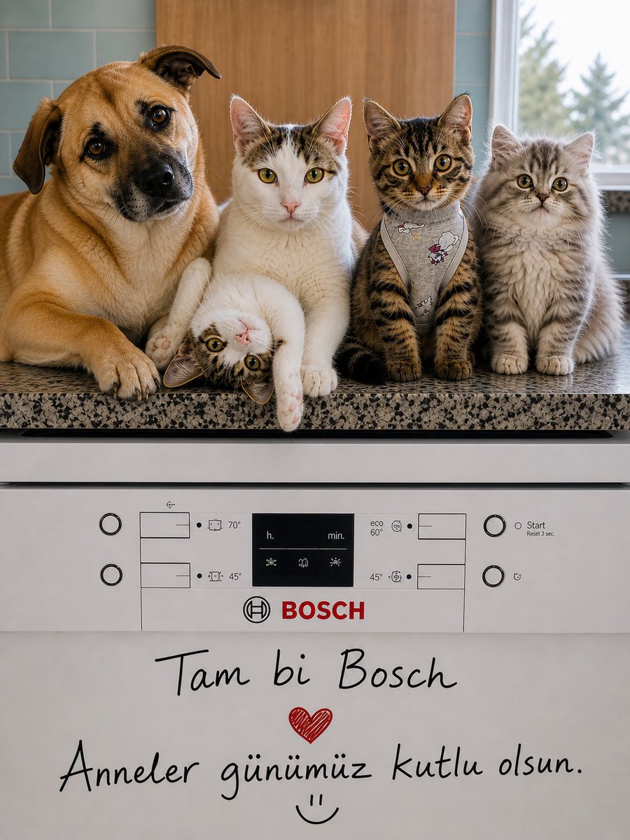 Anneler günümüz kutlu olsun. 
Bundan sonra herşey 
Bosch ❤️

<a href="/BoschTurkey/">Bosch Türkiye</a> 
#boschreklamı