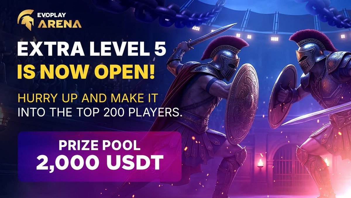 evoplay_arena's tweet image. We’re extending the Rewards Campaign! 
From May 4 to May 11, the quests are back open 🗓️

Hit those Level 4 submissions and get your fair shot!

😎 Join here: cutt.ly/RtZN0wc3
