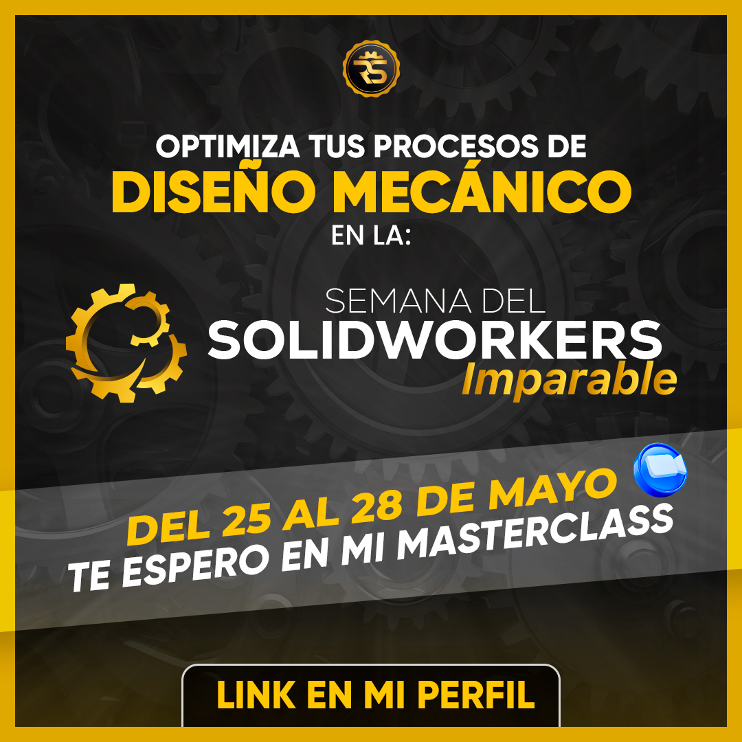 robinsarmientof's tweet image. ¿Tus modelos se rompen al editarlos? 😤
No es SolidWorks, es tu lógica de diseño.

Aprende a optimizar tus procesos en nuestra MasterClass en SolidWorks⚙️🔥

✅ 100% Gratis
✅ Del 25 al 28 de mayo

🚀Grupo VIP: chat.whatsapp.com/ISNk3wxT3Rw3j1…

#SolidWorks #Ingenieria #CAD
