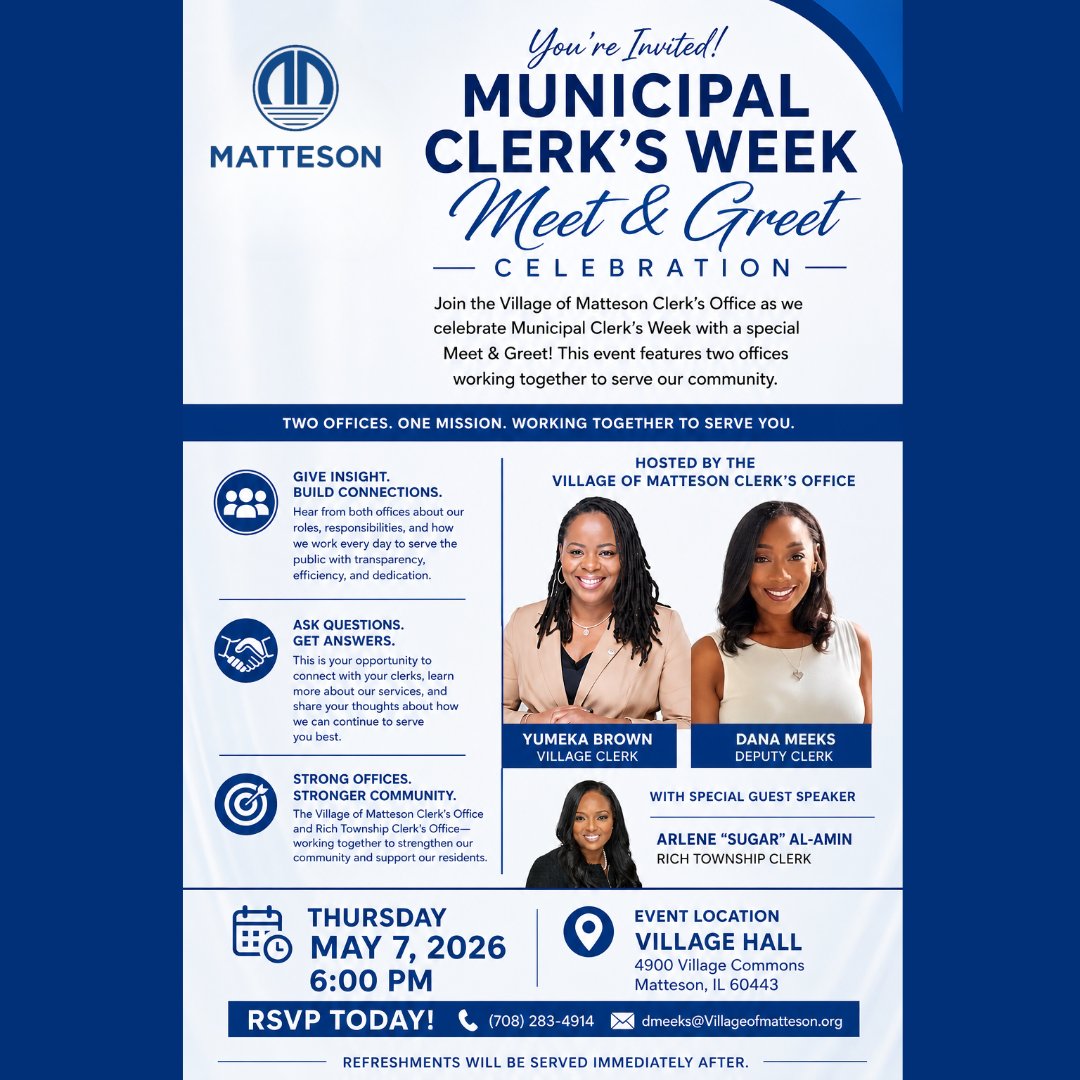 Village of Matteson tweet media