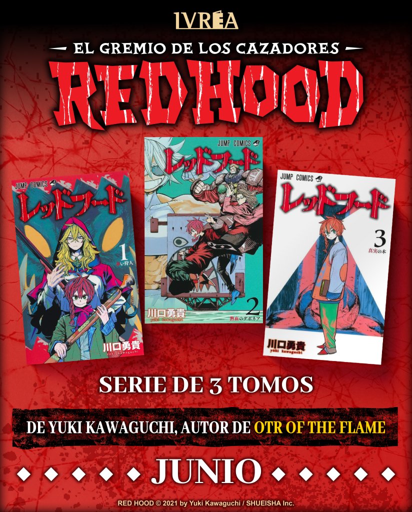 2 - RED HOOD -EL GREMIO DE LOS CAZADORES (Serie de 3 tomos - Desde junio)
