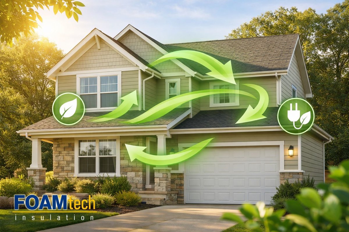 foamtechON's tweet image. FOAMtech uses GREENGUARD‑certified insulation to deliver airtight, eco‑friendly performance that cuts energy waste and supports healthier indoor air quality.

#FOAMtech #EcoFriendlyInsulation #EnergyEfficiency #GTAHomes