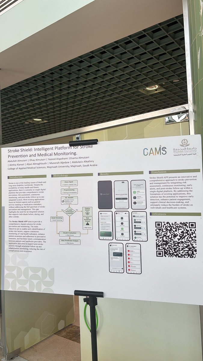 3bMo_'s tweet photo. الحمد لله أولا وآخرا.

تشرفت بالمشاركة في يوم البحث العلمي والابتكار في جامعة المجمعة ، بتقديم ملصق بحثي وابتكارين.

تجربة علمية ملهمة، ودافع كبير للاستمرار في البحث والابتكار .
كل الشكر لكل من أتاح لي هذه الفرصة وقدم لي الدعم 🤍 https://t.co/SzfJCebt6y
