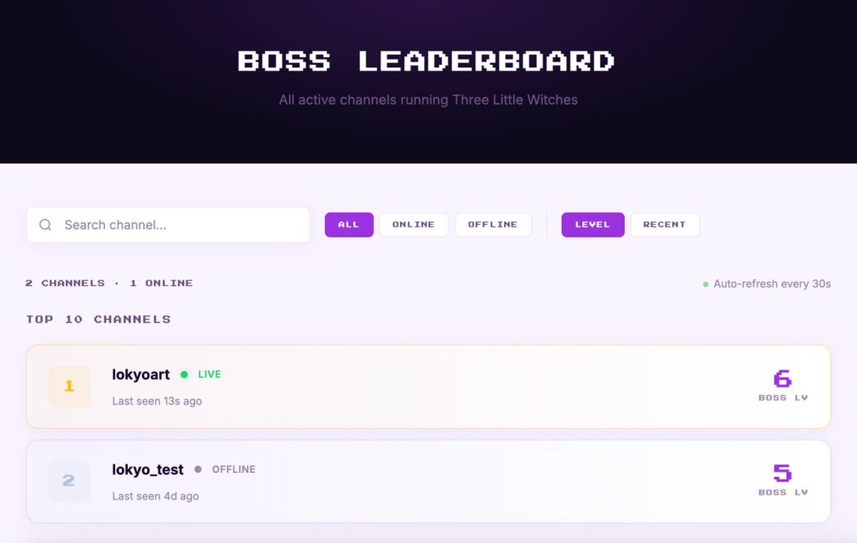 Lokyo ||| STREAM mini-games & widgets tweet media