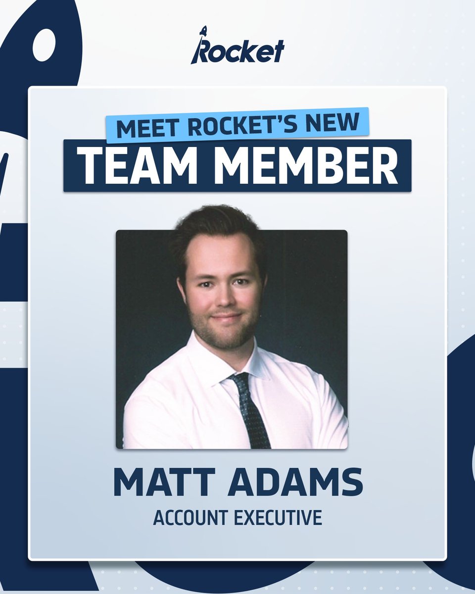 alumni_rocket's tweet photo. Big welcome to one of our newest team members, Matt! 👋
We’re excited to have you as part of the Rocket family 🚀 #LegacyRedefined https://t.co/aVliTLp368