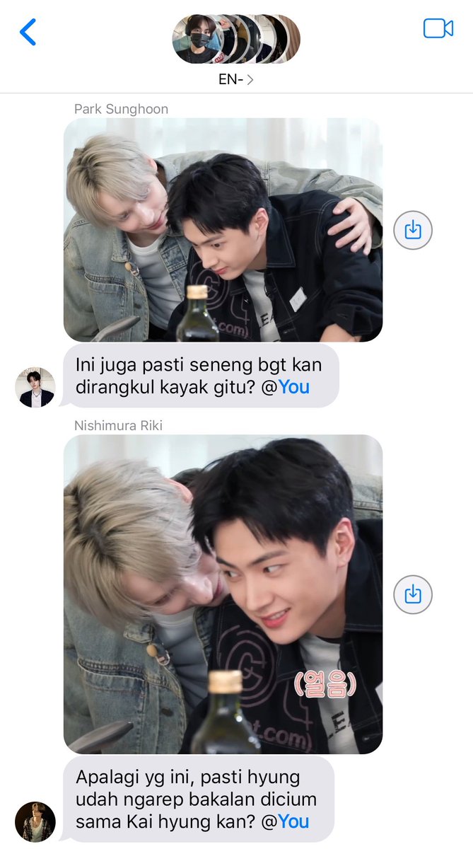 jayharemm's tweet photo. jengreun two tweets au.

perkara syuting bareng member ti eks ti. https://t.co/hLMQmGreYO