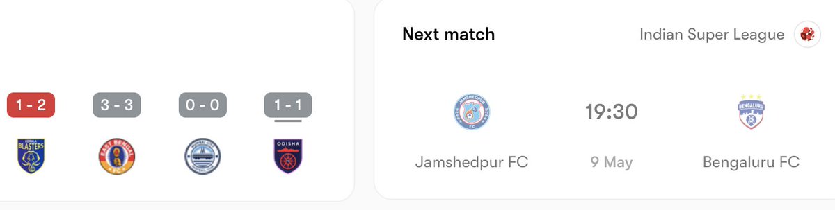 coachprad's tweet image. Would love to watch a game from Kanteerava to get the " key board warriors view " 
@RedFella31 , @ManjuKBye , @JCManish4 , @Sriram30823511
Winless since their expert opinions on change for the sake of it
Good thing you play CFC in the last game, so you can you say "told you so"
