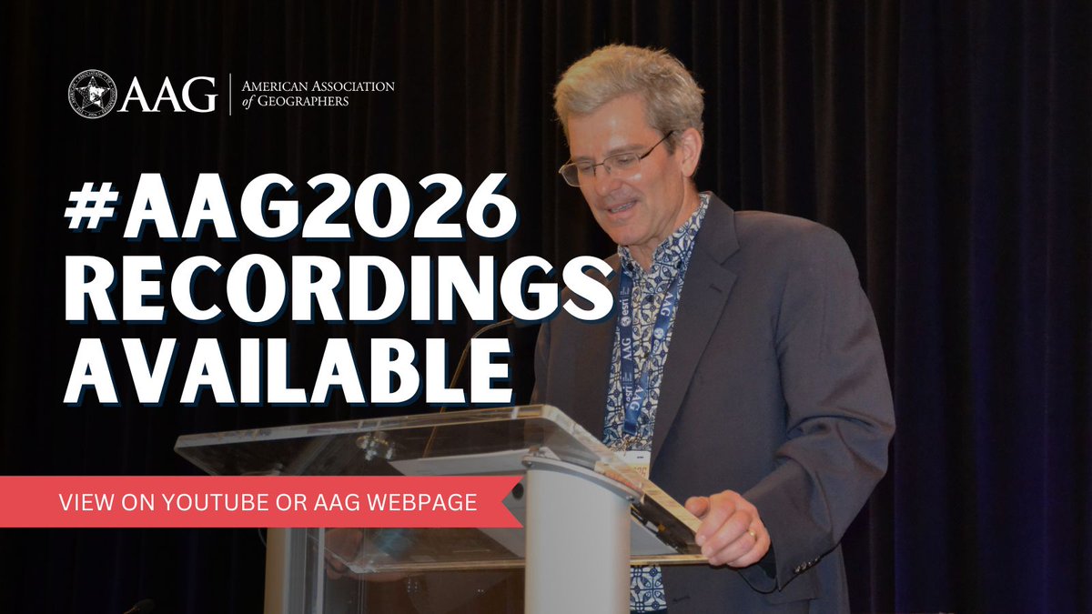 American Association of Geographers tweet media