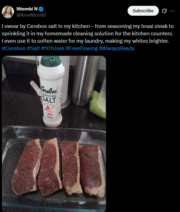 Cerebos South Africa tweet media
