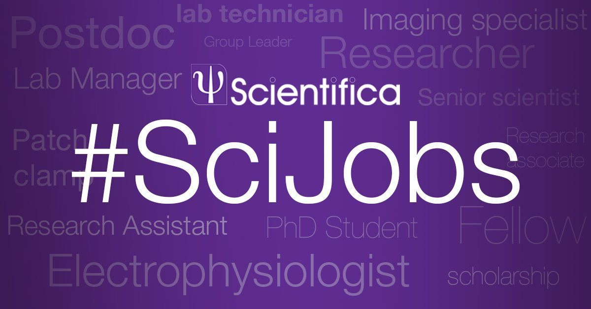 Scientifica_Int's tweet image. Looking for an #electrophysiologist, #Postdoc, #researcher or #PhD student for your lab or institution? Post your open research vacancy for FREE on the Scientifica website and we can help you find your perfect candidate. Find out more here &amp;gt; buff.ly/55TQsCM #scijobs