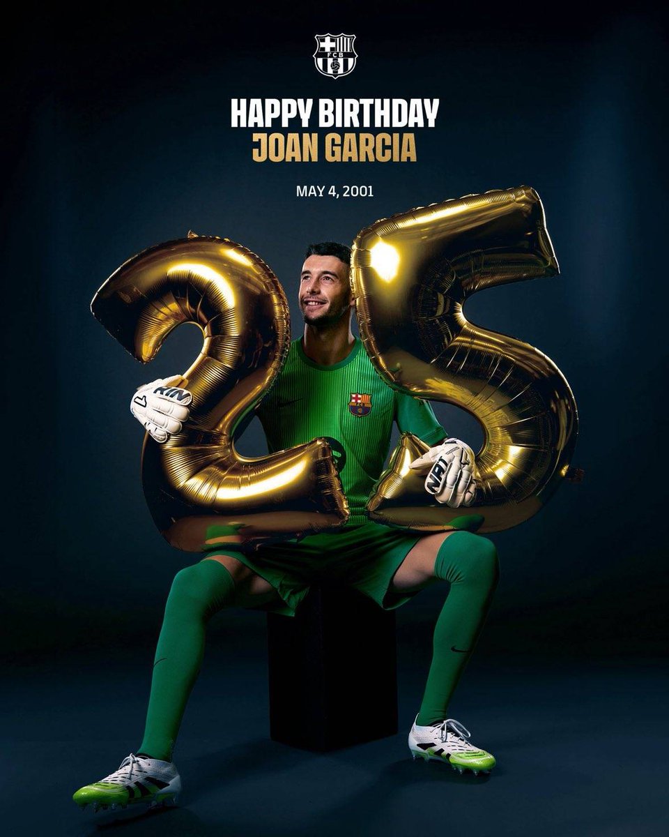 Wishing the 'saviour' Joan Garcia a very happy 𝟐𝟓𝐭𝐡 𝐛𝐢𝐫𝐭𝐡𝐝𝐚𝐲 🎂🔥🥳