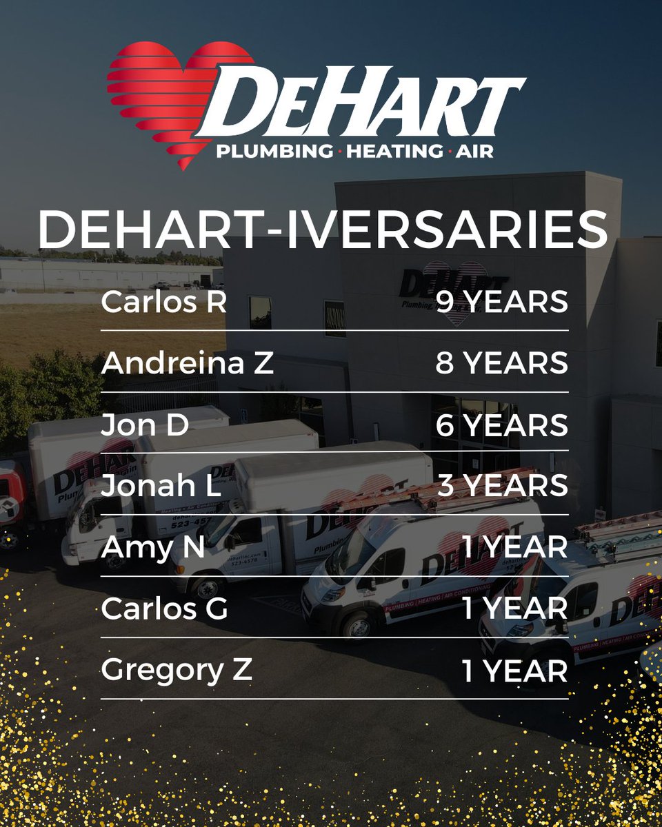 DeHart Plumbing, Heating & Air Inc. tweet media