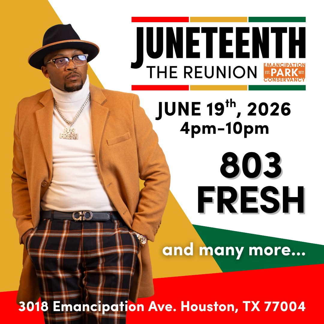 Emancipation Park Conservancy tweet media