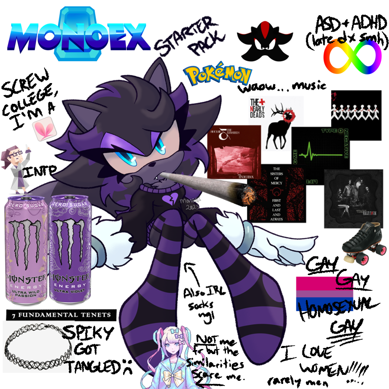 Monoex ☆ Sonic VTuber tweet media