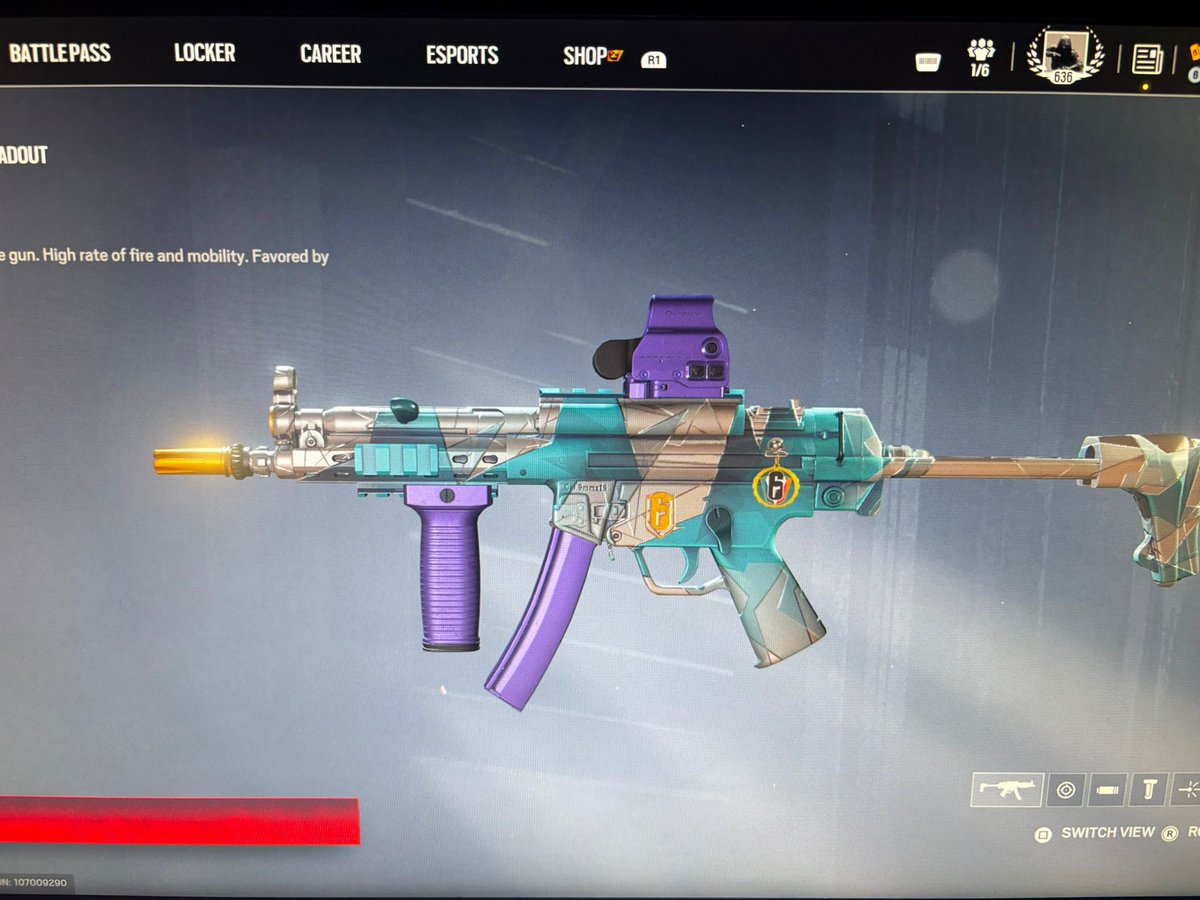 ElGiulioR6's tweet photo. 🚨 SELLING ACCOUNT 🚨

✅ 40/40 GLACIER SKIN
✅ GRADE SKIN THERMITE,MP5,SMOKE SHOTGUN
✅ SI 2017 PRO CHARM

188/204 Skins

-RT APP 
-DM FOR INFO https://t.co/TT4YsXVlIf