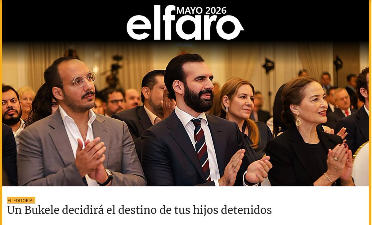 EDITORIAL | En El Salvador también la justicia se ha convertido en un asunto familiar. 🧵⬇️
beta.elfaro.net/editoriales/un…