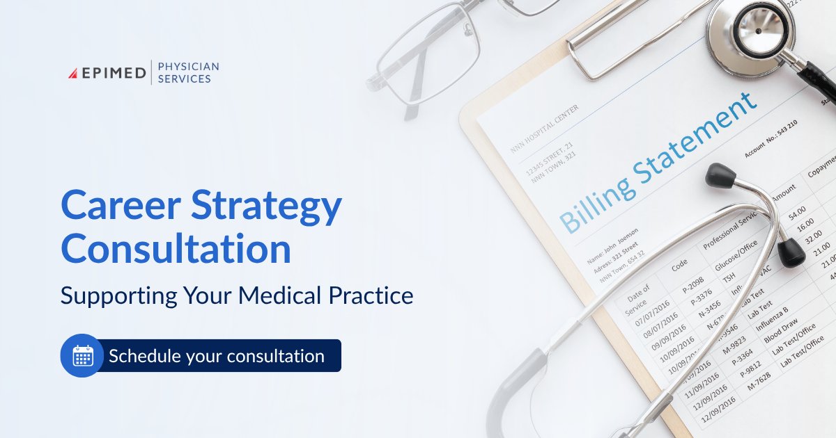 EpimedPain's tweet photo. Important practice decisions deserve strategic guidance.
Epimed Physician Services now offers online Strategic Consultation Sessions for U.S. physicians, fellows, and residents seeking practical guidance.

➡️Learn more: https://t.co/zwzZPBvo8P

#PhysicianServices #MedicalPractice https://t.co/9mraya7Tyn