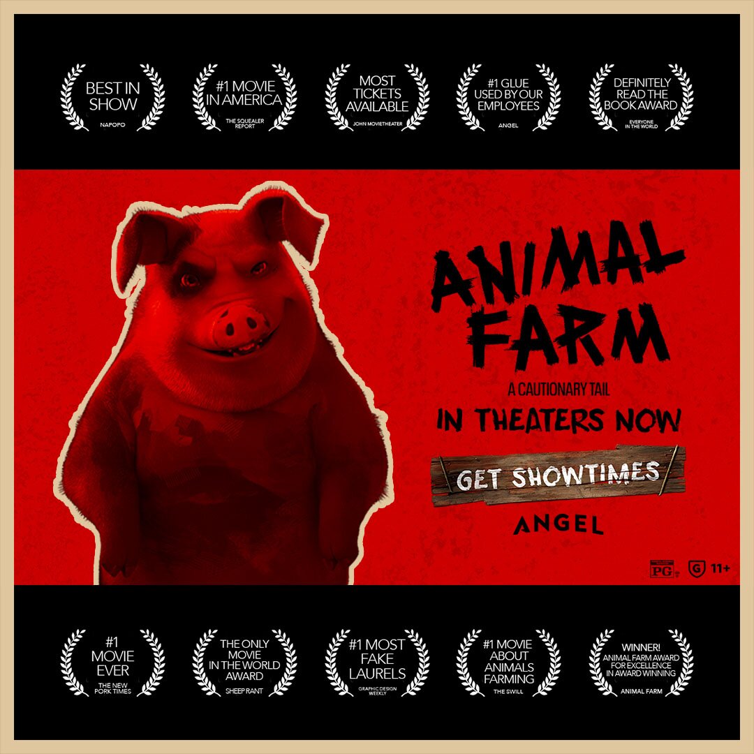 Animal Farm: A Cautionary Tail tweet media