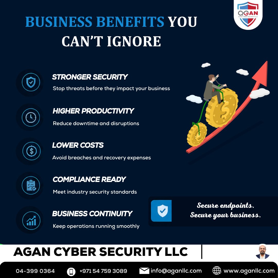 AganLLC's tweet image. 🚨 Antivirus isn’t enough—endpoint security protects all devices from advanced threats &amp;amp; ransomware. 🔐

👉 aganllc.com/blog/endpoint-…

📞 +971 54 759 3089

#EndpointSecurity #CyberSecurity #ITSecurity #DataProtection