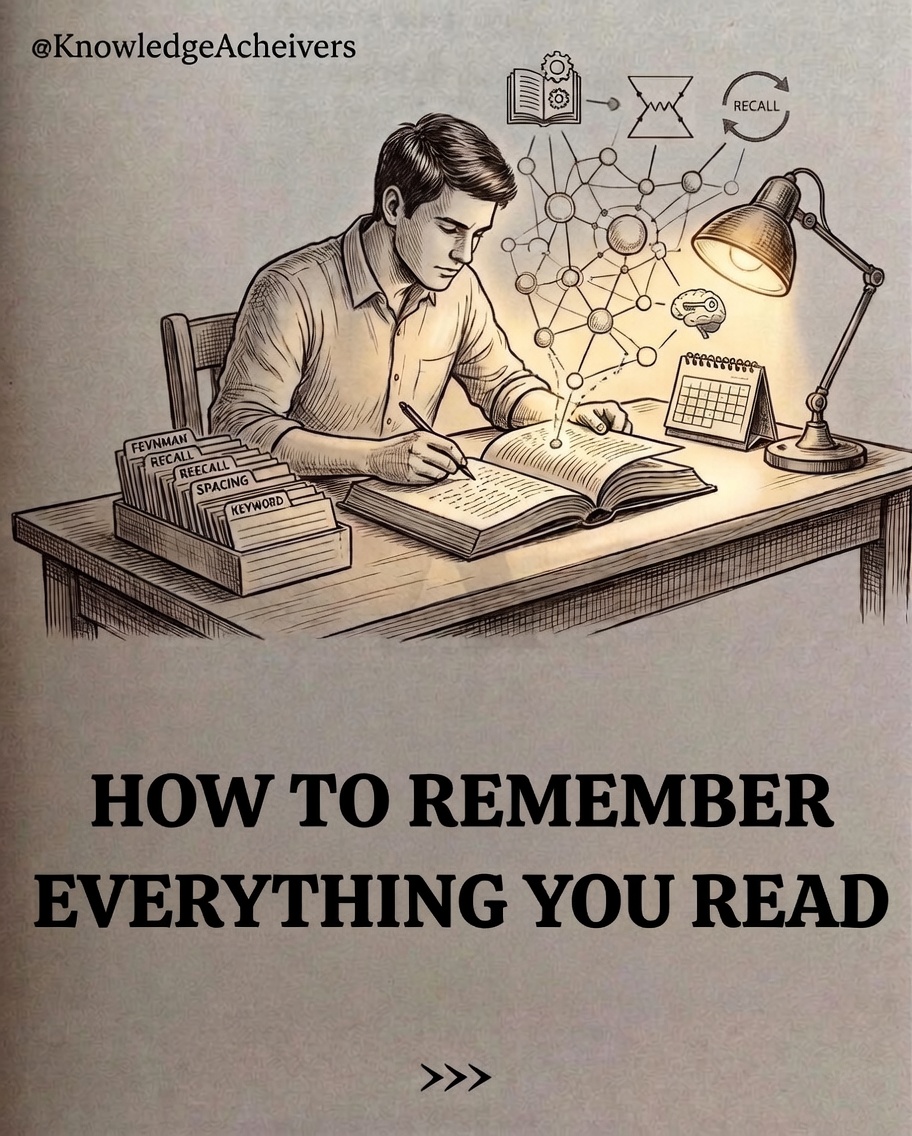 Eyowhite3's tweet photo. How to remember everything you read.

-Thread- 🧵👇 https://t.co/nvdXHXYag0
