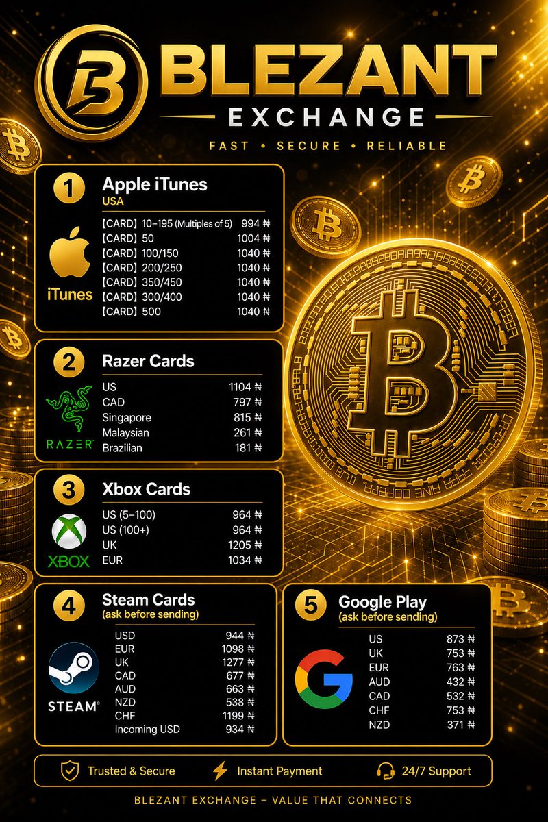 Blezant Exchange tweet media