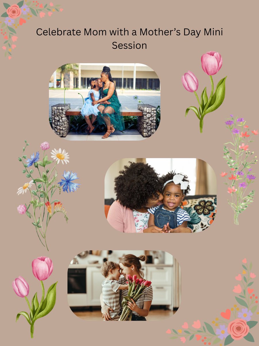 LynMur63's tweet photo. Now booking Mother’s Day Mini Sessions. These 20-minute sessions are the perfect way to document the special bond you share or to gift a memory that lasts forever.
Book your spot today:
📧 lynmur63@gmail.com
📞 240-547-9279 https://t.co/NzQSi6SMgM