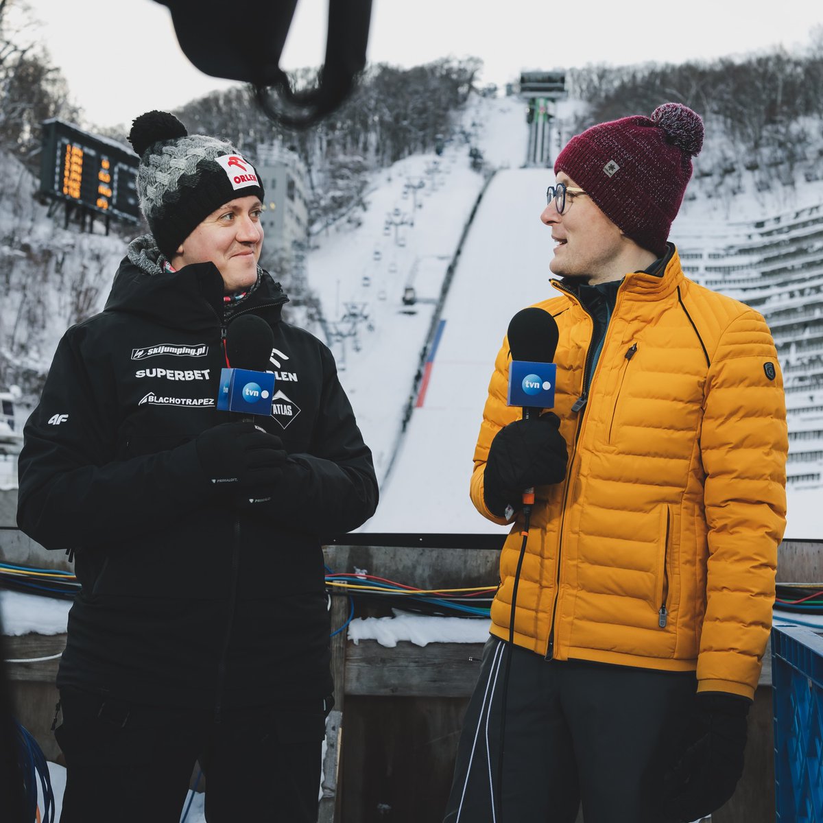 DominikFormela's tweet photo. @merkacper @Eurosport_PL Dzięki za każdą zwrotkę skokowej pieśni na dwa głosy, Panie @merkacper 🥹! https://t.co/qTmkUPNzOx
