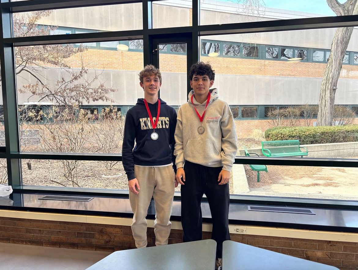 Alex_Mitchell08's tweet photo. 2 Weeks ago my fellow classmates and I went to @IllinoisStateU to complete in the @MathICTM Math competition. Was a great opportunity to learn more about the school and improve on math skills. 

In the two-person we placed 8th state wide. In Algebra 2 individual I was 3 points questions of off the podium. 

@ICCatholicPrep @MattBowen41 @ICCPFootball @ICCPHOOPS