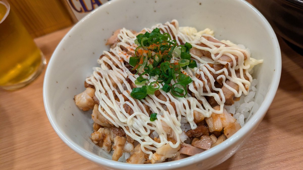GWお疲れ様🍺🍜
ぬるりと辛活復帰🌶️辛いラーメン14さんのスパイスラーメンチャーシュー丼も美味しかった🐷