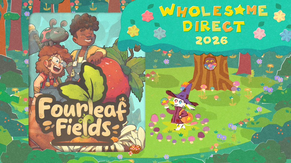 Fourleaf Fields 🌿 - Wishlist now! tweet media