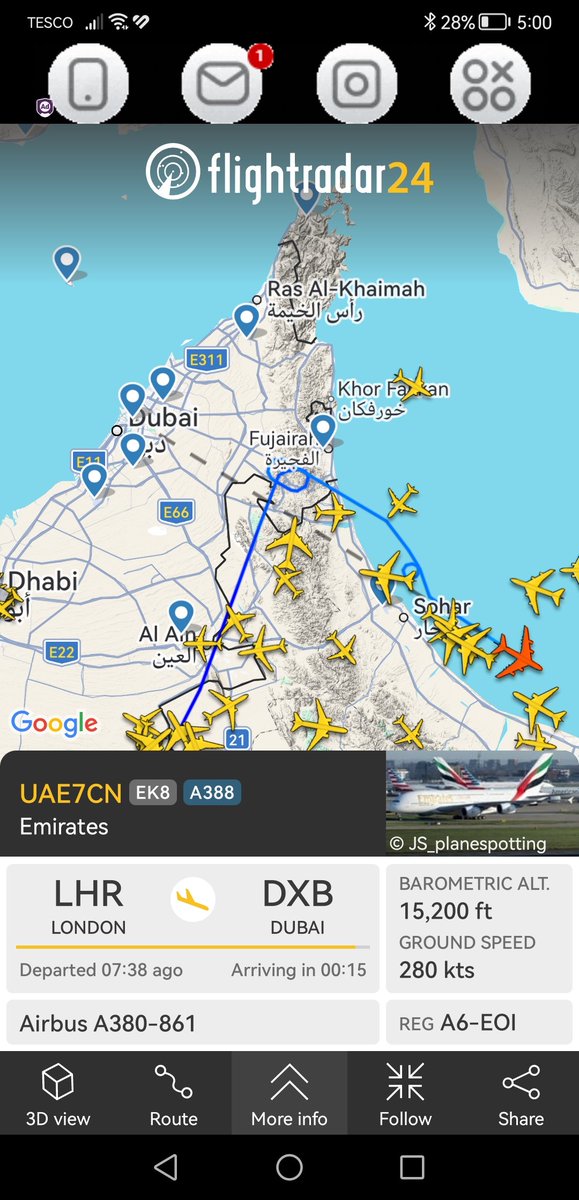 Reports of three Iranian drones being shot down appear to be affecting flights in the #UAE

#Dubaï #Emirates #Irán #IranWar‌ #AbuDhabi #London <a href="/emirates/">Emirates</a> <a href="/DubaiAirports/">Dubai Airports</a> <a href="/UAE/">@UAE</a>