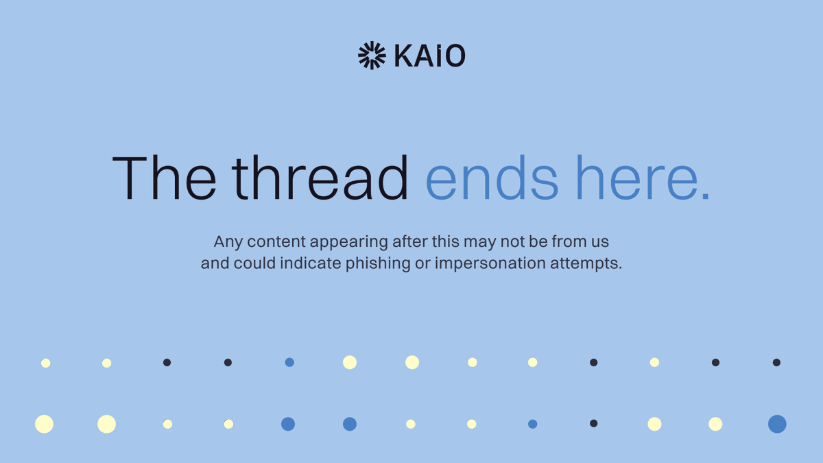 KAIO tweet media