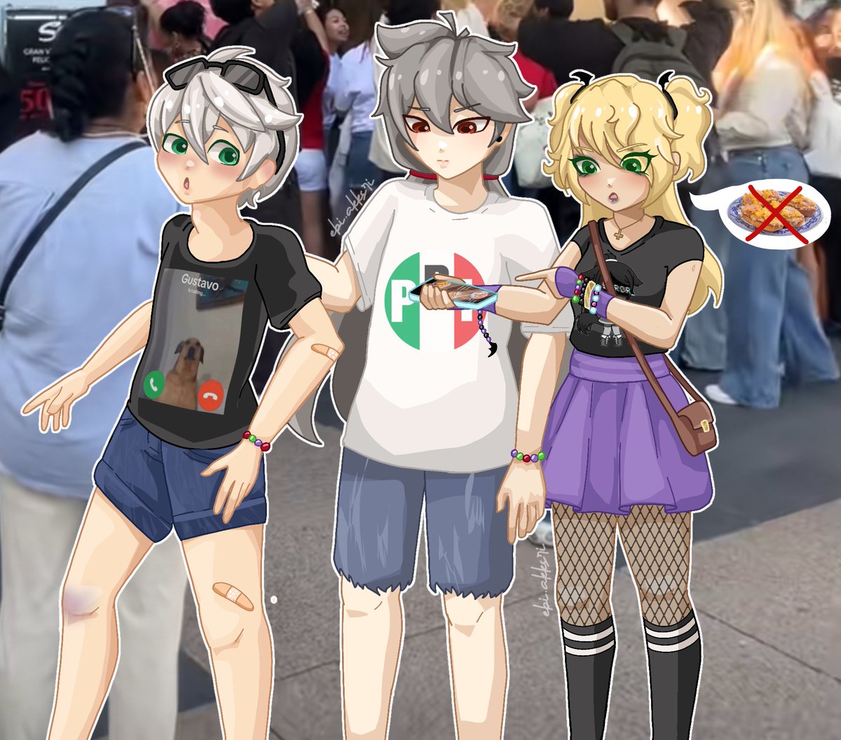 EbiAkkari's tweet photo. Hermanitos llegaron tarde al festival de molletes del Sanborns y no alcanzaron molletitito ayayay #GenshinImpact #Sanborns https://t.co/tY4VO7Vqs8