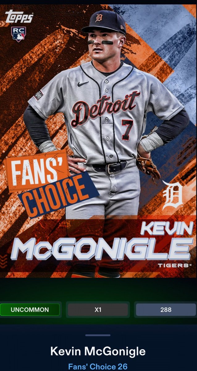 freehan11's tweet photo. YES! #DNMW #fanschoice #BUNT26 @ToppsBUNT @tigers #thehobby https://t.co/DYRQdwIHGN