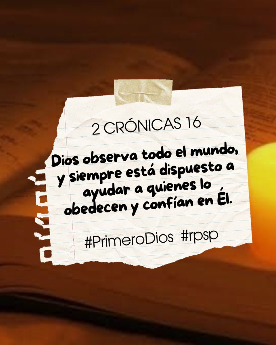 Pr_Bailon's tweet image. #PrimeroDios #rpsp #2Crónicas 16